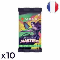 Wizards Of The Coast Lot De 10 Boosters D'extension Commander Masters - Magic FR