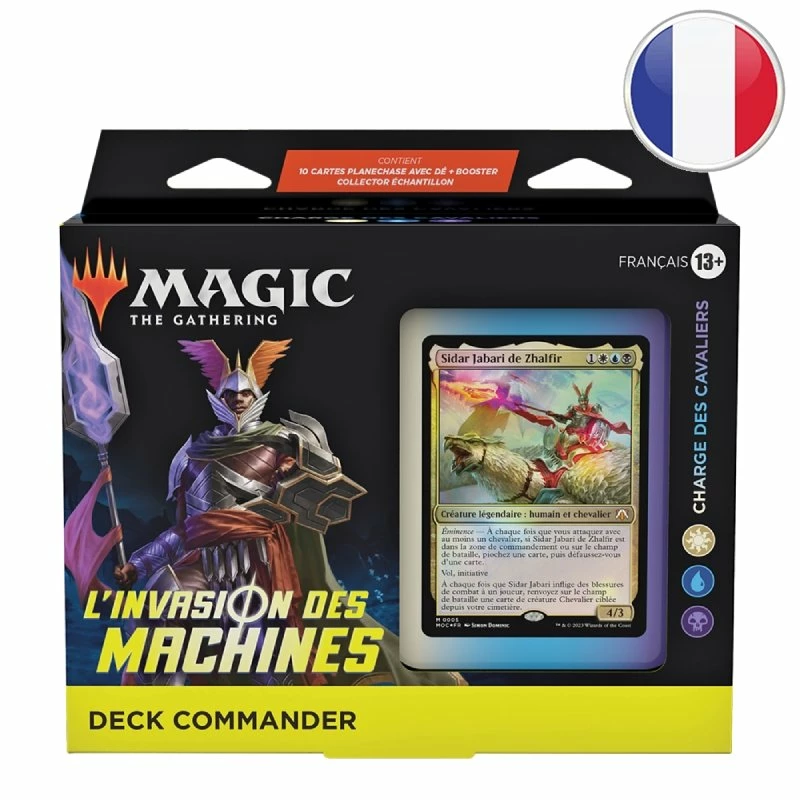 Wizards Of The Coast Deck Commander Charge Des Cavaliers L'Invasion Des Machines - Magic FR 1 Wizards Of The Coast Deck Commander Charge Des Cavaliers L'Invasion Des Machines - Magic FR