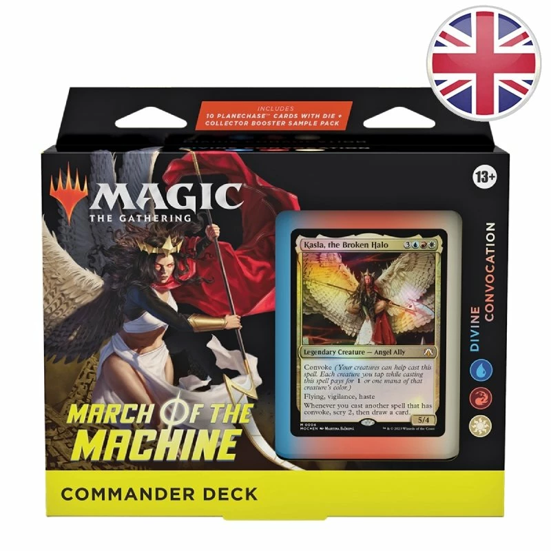 Wizards Of The Coast Deck Commander Divine Convocation L'Invasion Des Machines - Magic EN 1 Wizards Of The Coast Deck Commander Divine Convocation L'Invasion Des Machines - Magic EN