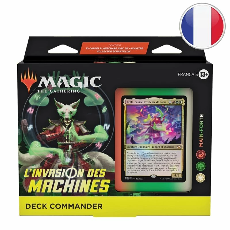 Wizards Of The Coast Deck Commander Main Forte L'Invasion Des Machines - Magic FR 1 Wizards Of The Coast Deck Commander Main Forte L'Invasion Des Machines - Magic FR