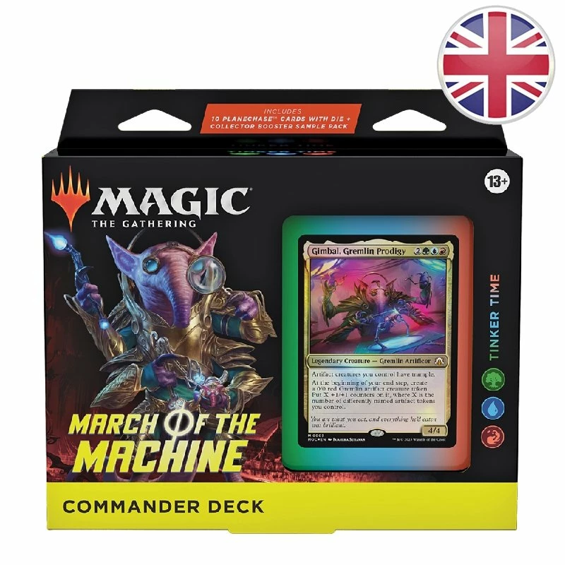Wizards Of The Coast Deck Commander Tinker Time L'Invasion Des Machines - Magic EN 1 Wizards Of The Coast Deck Commander Tinker Time L'Invasion Des Machines - Magic EN