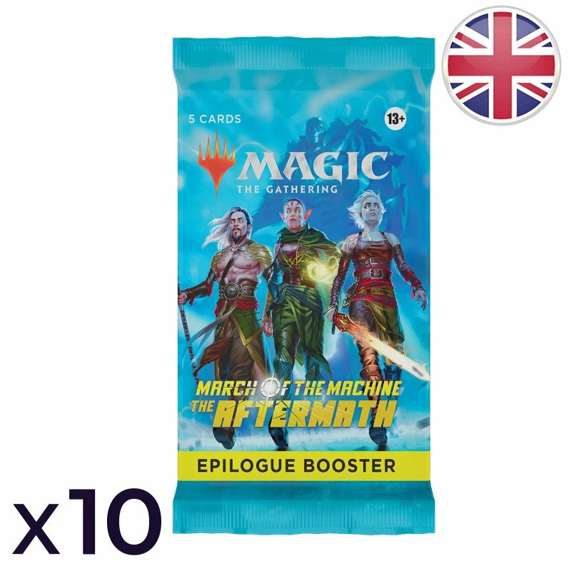 Wizards Of The Coast Lot De 10 Boosters Epilogue L'Invasion Des Machines : Le Jour D'après - Magic EN 1 Wizards Of The Coast Lot De 10 Boosters Epilogue L'Invasion Des Machines : Le Jour D'après - Magic EN
