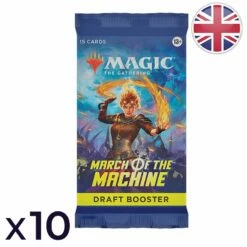 Wizards Of The Coast Lot De 10 Boosters De Draft L'Invasion Des Machines - Magic EN