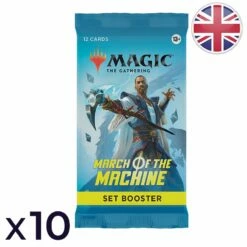 Wizards Of The Coast Lot De 10 Boosters D'extension L'Invasion Des Machines - Magic EN