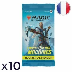 Wizards Of The Coast Lot De 10 Boosters D'extension L'Invasion Des Machines - Magic FR