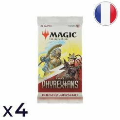 Wizards Of The Coast Lot De 4 Boosters Jumpstart Tous Phyrexians - Magic FR