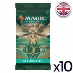 Wizards Of The Coast Lot De 10 Boosters D'extension Les Rues De La Nouvelle-Capenna - Magic EN
