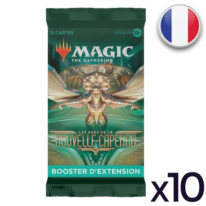 Wizards Of The Coast Lot De 10 Boosters D'extension Les Rues De La Nouvelle-Capenna - Magic FR 1 Wizards Of The Coast Lot De 10 Boosters D'extension Les Rues De La Nouvelle-Capenna - Magic FR