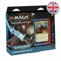 Wizards Of The Coast Deck Commander The Ruinous Powers Univers Infinis : Warhammer 40.000 - Magic EN