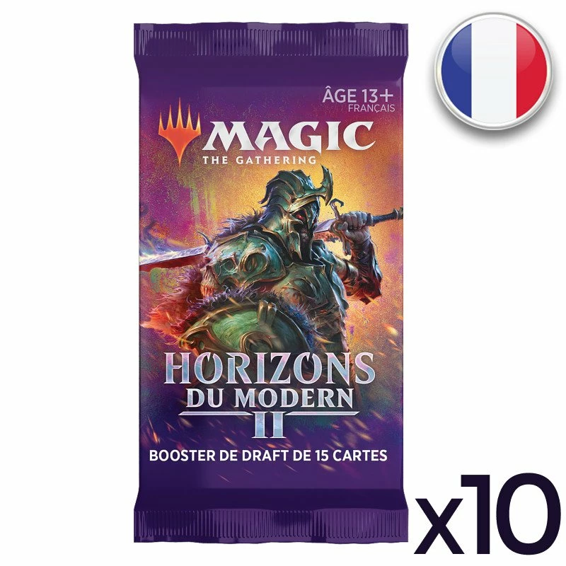 Wizards Of The Coast Lot De 10 Boosters De Draft Horizons Du Modern 2 - Magic FR 1 Wizards Of The Coast Lot De 10 Boosters De Draft Horizons Du Modern 2 - Magic FR