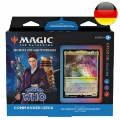 Wizards Of The Coast Deck Commander Univers Infinis : Doctor Who Masters Of Evil - Magic DE