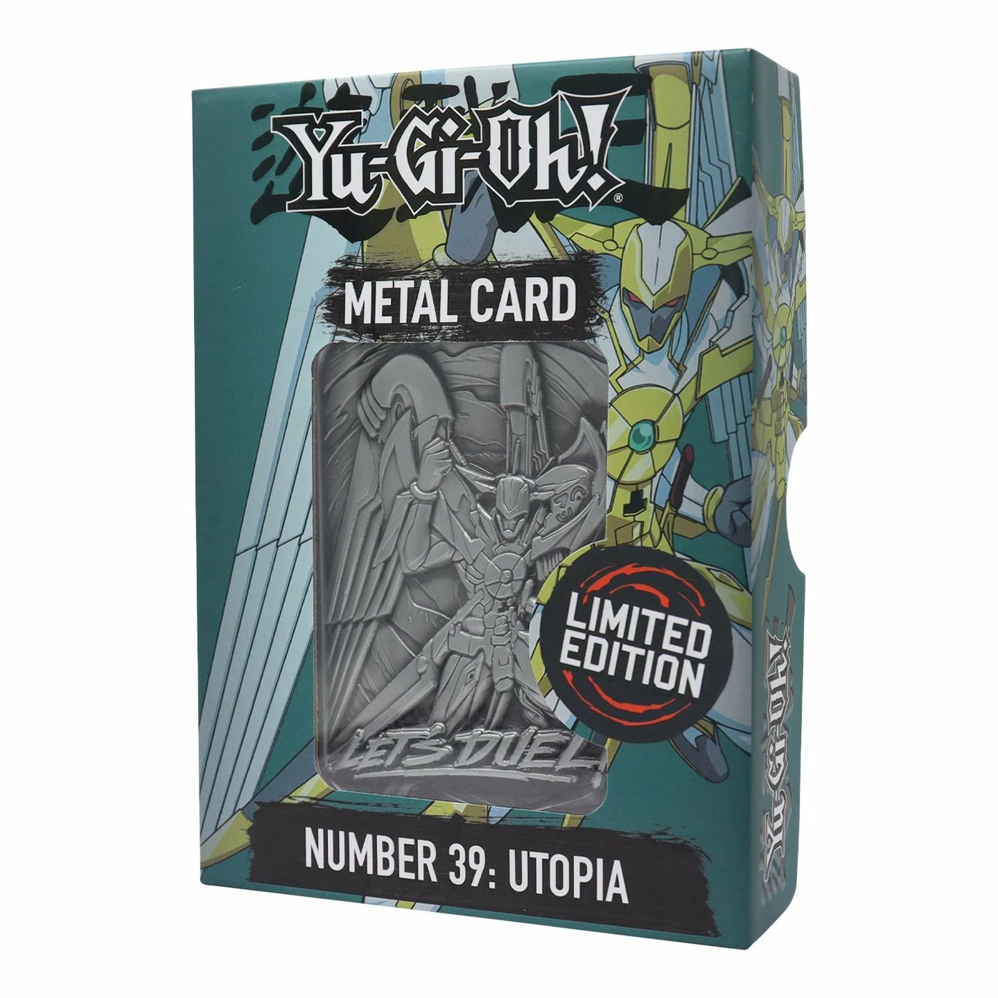 FANATTIK Carte En Métal Édition Limitée Utopia - Yu-Gi-Oh! 1 FANATTIK Carte En Métal Édition Limitée Utopia - Yu-Gi-Oh!