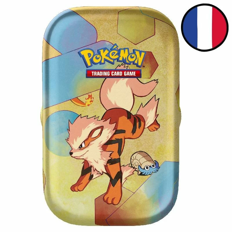 Mini Tin Arcanin Et Amonita Écarlate Et Violet : 151 - Pokémon FR 1 Mini Tin Arcanin Et Amonita Écarlate Et Violet : 151 - Pokémon FR