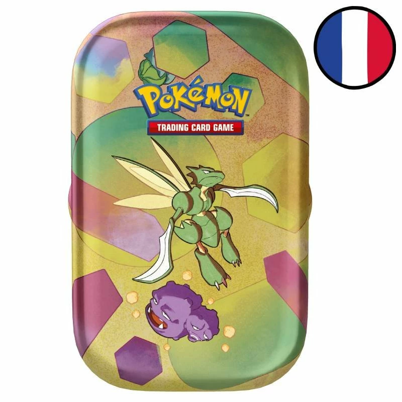 Mini Tin Insécateur Et Smogogo Écarlate Et Violet : 151 - Pokémon FR 1 Mini Tin Insécateur Et Smogogo Écarlate Et Violet : 151 - Pokémon FR