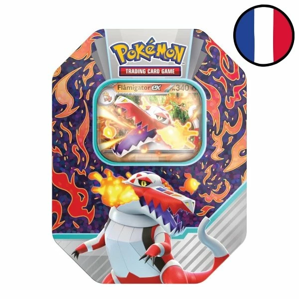 Pokébox Partenaires De Paldea : Flâmigator-ex - Pokémon FR 1 Pokébox Partenaires De Paldea : Flâmigator-ex - Pokémon FR