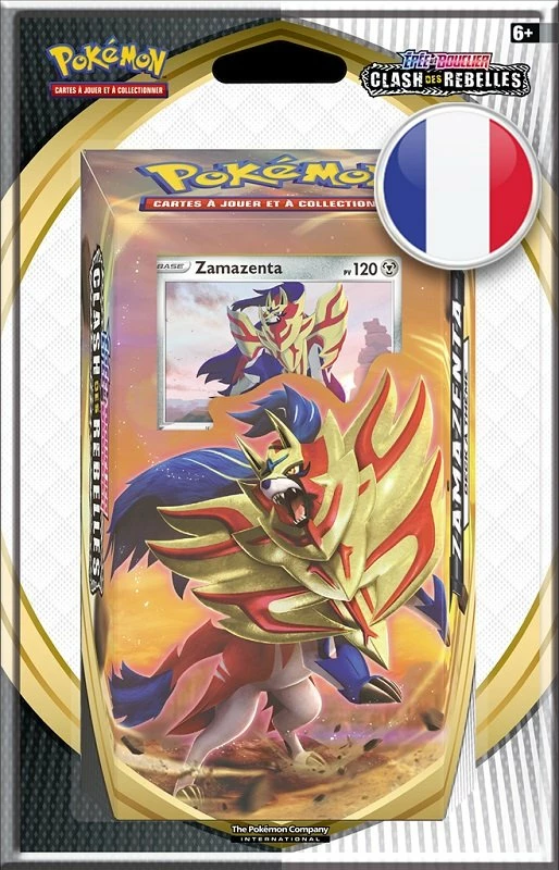 Deck à Thème Blister EB02 Clash Des Rebelles Zamazenta - Pokémon FR 1 Deck à Thème Blister EB02 Clash Des Rebelles Zamazenta - Pokémon FR