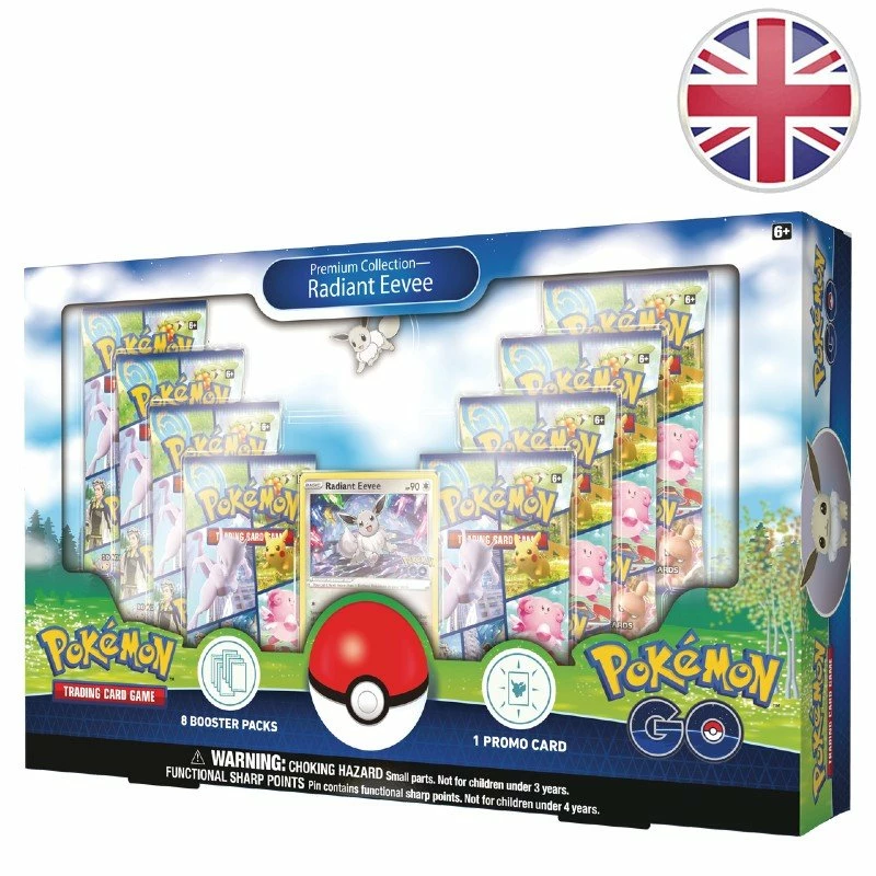 Coffret Collection Premium Pokémon Go Évoli Radieux - Pokémon EN 1 Coffret Collection Premium Pokémon Go Évoli Radieux - Pokémon EN