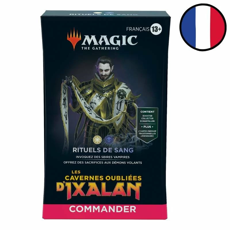 Wizards Of The Coast Deck Commander Rituels De Sang Les Cavernes Oubliées D'Ixalan - Magic FR 1 Wizards Of The Coast Deck Commander Rituels De Sang Les Cavernes Oubliées D'Ixalan - Magic FR