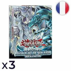 Konami Lot De 3 Decks De Structure : La Saga Du Dragon Blanc Aux Yeux Bleus (Réimpression) - Yu-Gi-Oh! FR