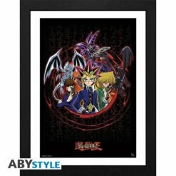 ABYstyle Poster Encadré Joey Yugi Kaiba - Yu-Gi-Oh!