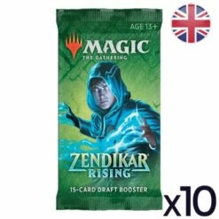 Wizards Of The Coast Lot De 10 Boosters De Draft Renaissance De Zendikar - Magic EN